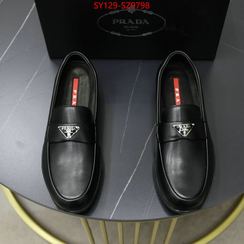 Men shoes-Prada top 1:1 replica ID: SZ9798 $: 129USD