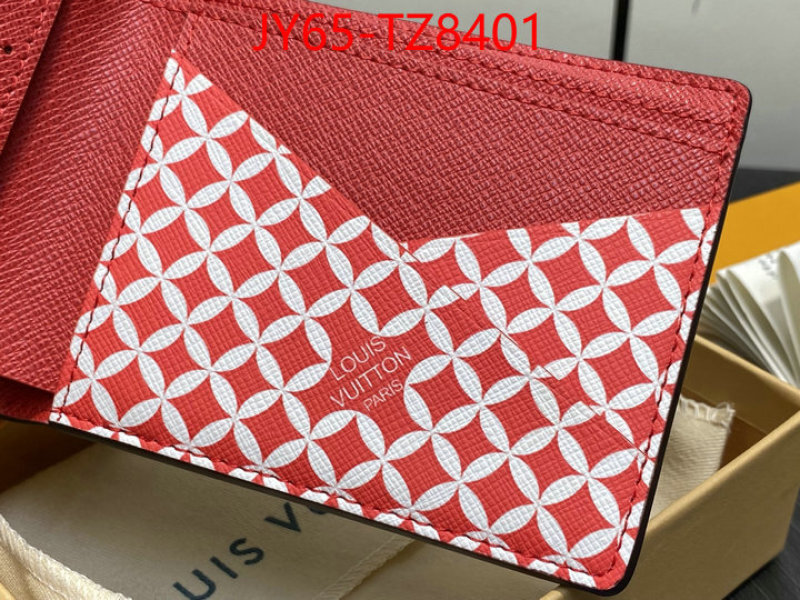 LV Bags(TOP)-Wallet is it ok to buy replica ID: TZ8401 $: 65USD,