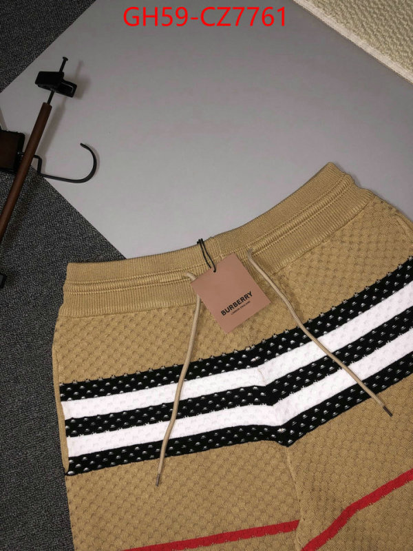 Clothing-Burberry top fake designer ID: CZ7761 $: 59USD