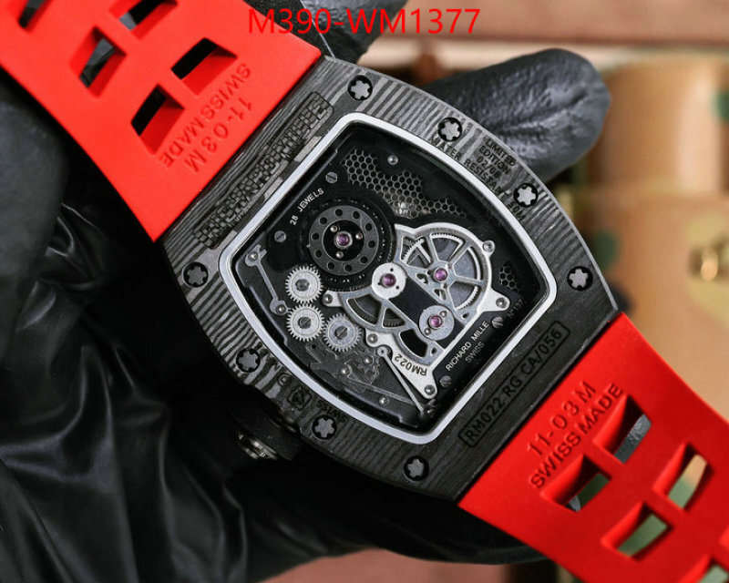 Watch(TOP)-Richard Mille replcia cheap ID: WM1377 $: 390USD
