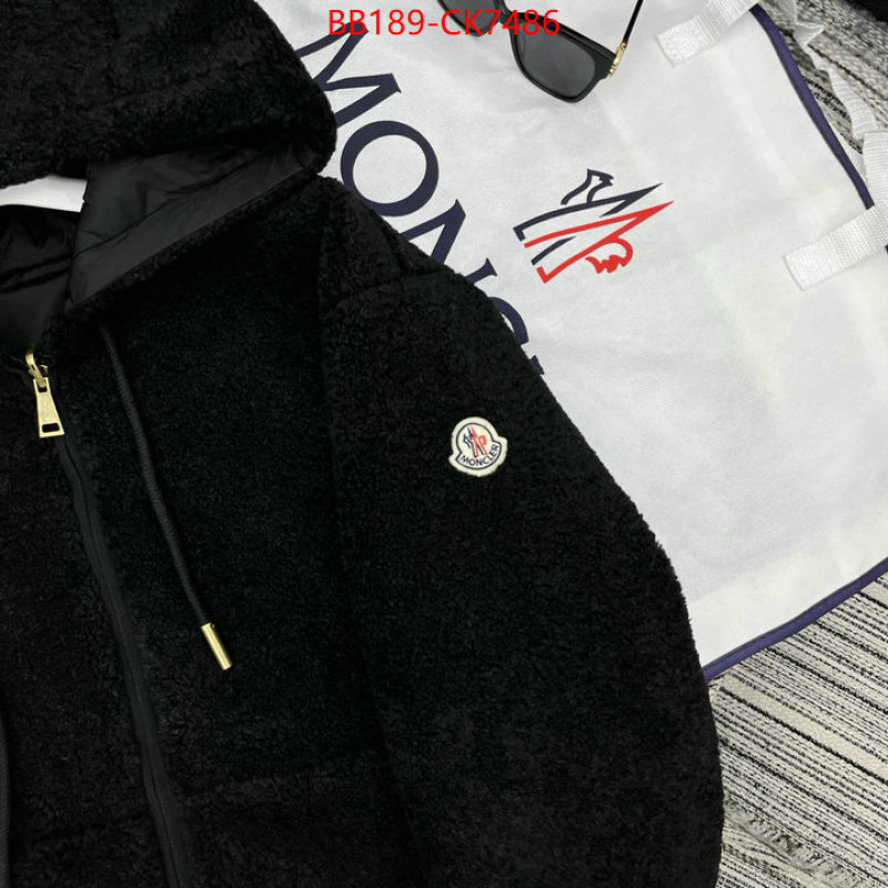 Down jacket Women-Moncler for sale cheap now ID: CK7486 $: 189USD