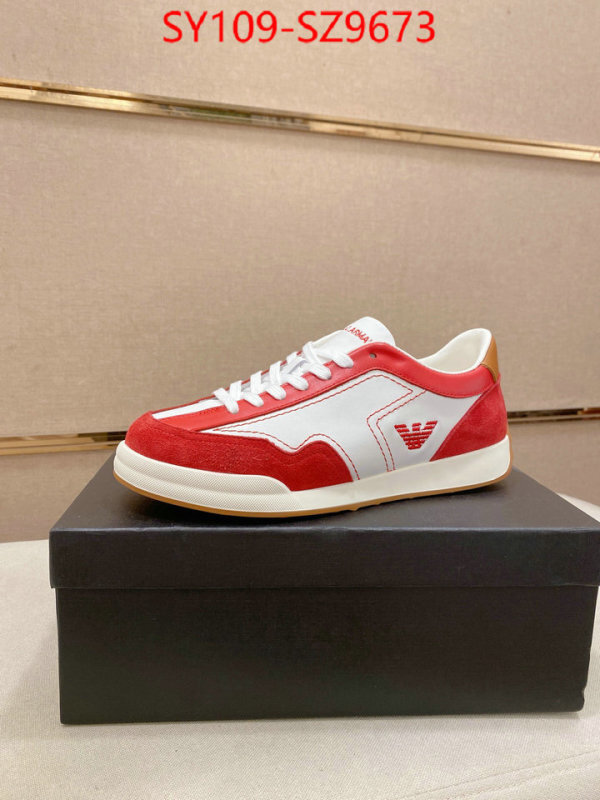 Men shoes-Armani top perfect fake ID: SZ9673 $: 109USD