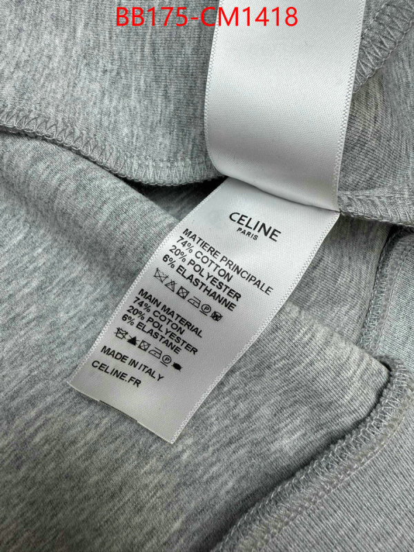 Clothing-Celine luxury cheap replica ID: CM1418 $: 175USD