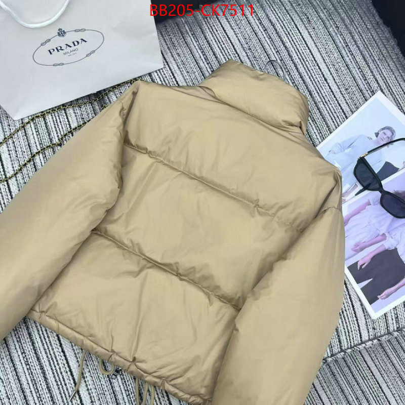 Down jacket Women-Prada online sales ID: CK7511 $: 205USD
