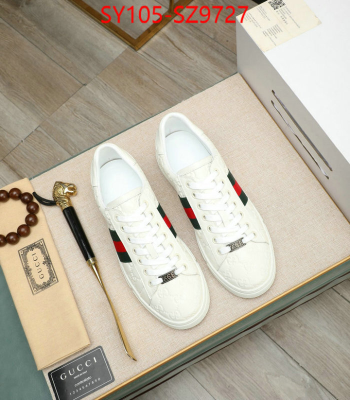 Men Shoes-Gucci where quality designer replica ID: SZ9727 $: 105USD