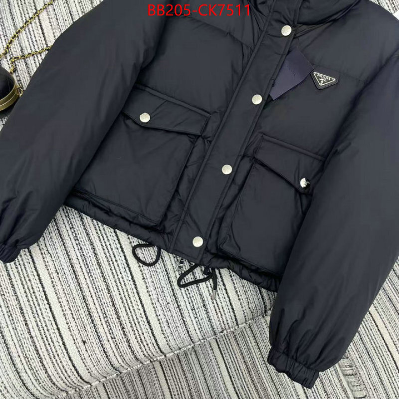 Down jacket Women-Prada online sales ID: CK7511 $: 205USD