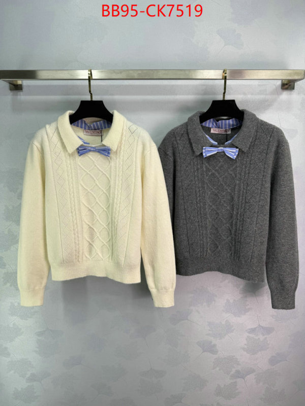 Clothing-Valentino flawless ID: CK7519 $: 95USD