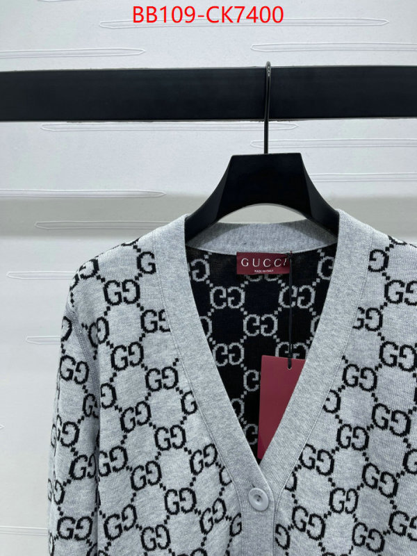 Clothing-Gucci flawless ID: CK7400 $: 109USD