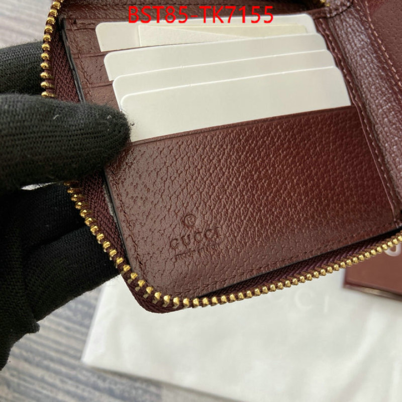 Gucci Bags(TOP)-Wallet- high quality perfect ID: TK7155 $: 85USD,