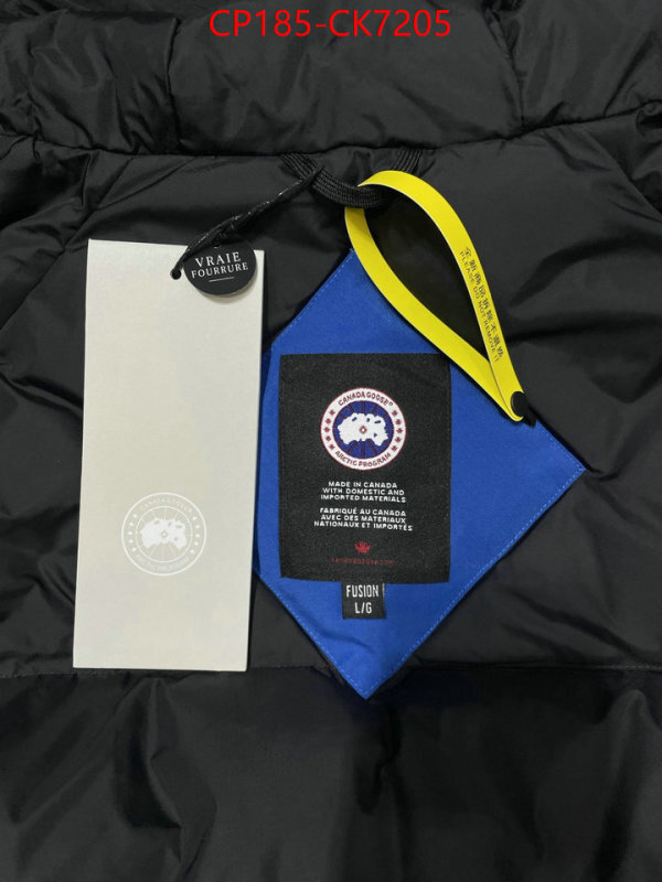 Down jacket Men-Canada Goose new designer replica ID: CK7205 $: 185USD