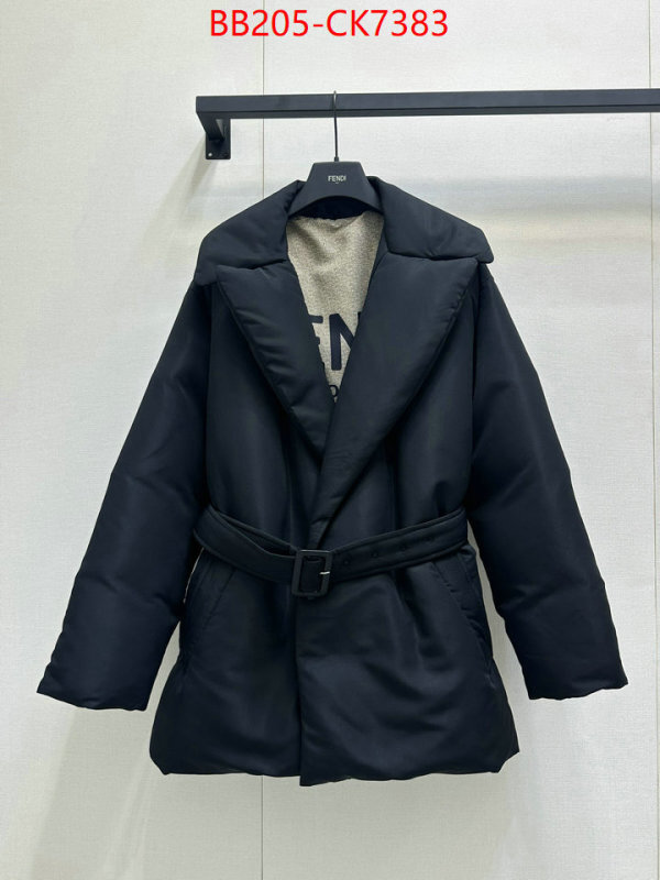 Down jacket Women-Fendi aaaaa class replica ID: CK7383 $: 205USD