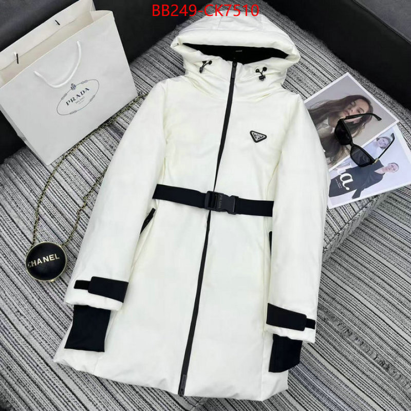 Down jacket Women-Prada fake aaaaa ID: CK7510 $: 249USD