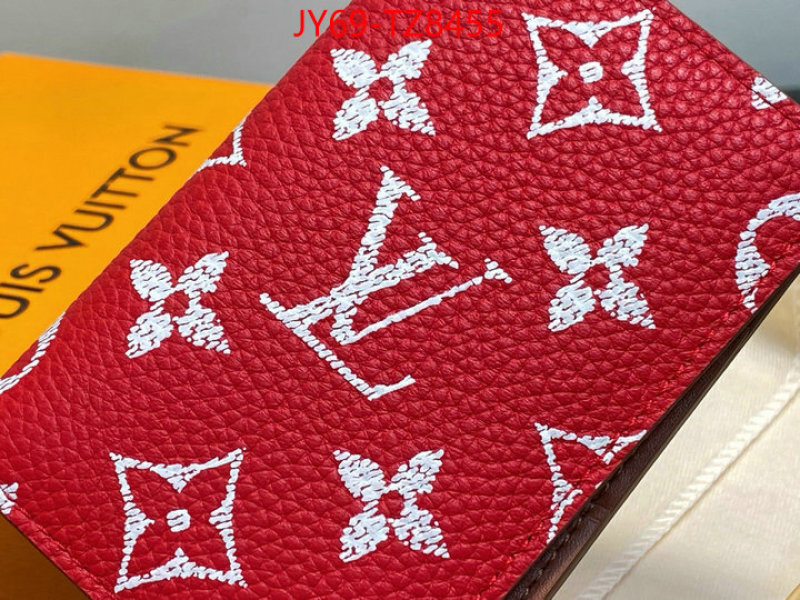 LV Bags(TOP)-Wallet high ID: TZ8455 $: 69USD,
