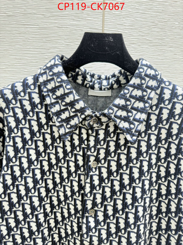 Clothing-Dior high quality ID: CK7067 $: 119USD