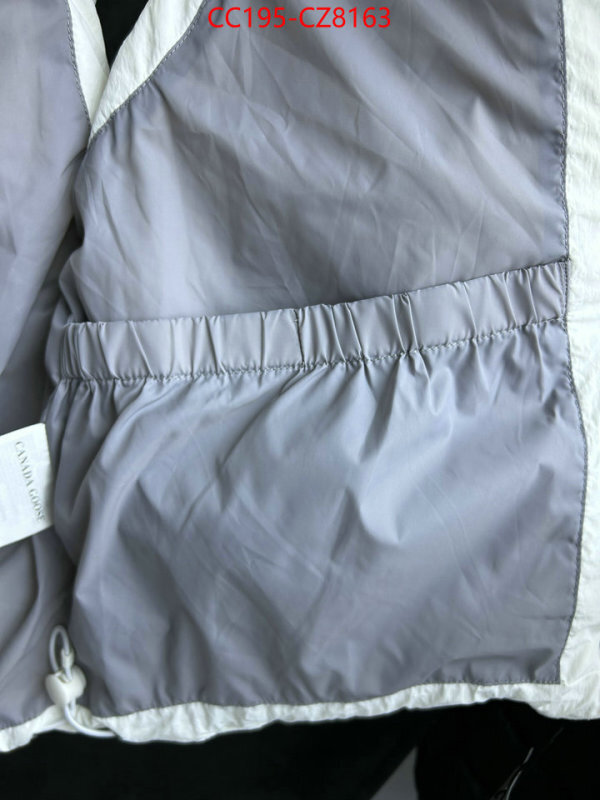 Down jacket Women-Canada Goose luxury cheap replica ID: CZ8163 $: 195USD
