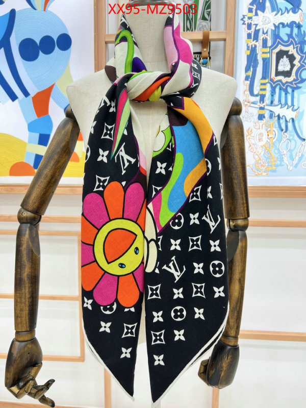 Scarf-LV replica sale online ID: MZ9503 $: 95USD