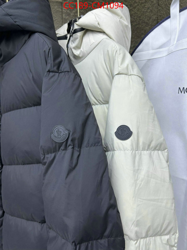 Down jacket Men-Moncler replica wholesale ID: CM1094 $: 189USD