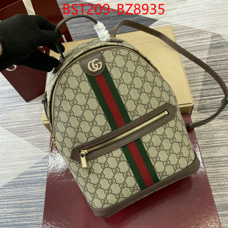 Gucci Bags(TOP)-Backpack- copy aaaaa ID: BZ8935 $: 209USD,