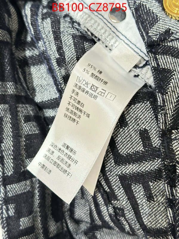 Clothing-Fendi how quality ID: CZ8795 $: 100USD