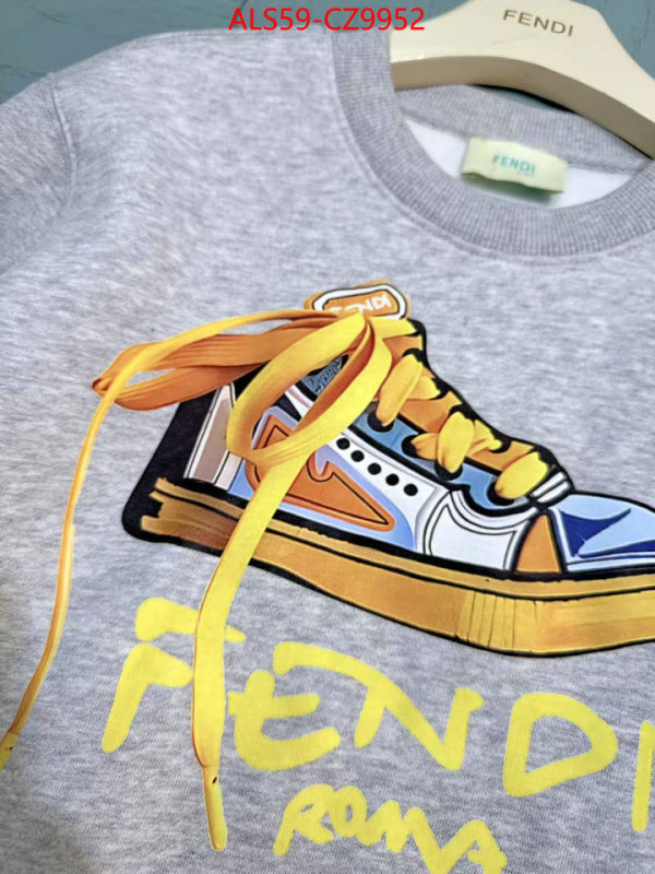 Kids clothing-Fendi designer 1:1 replica ID: CZ9952 $: 59USD