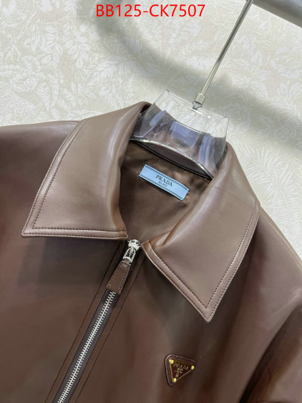 Clothing-Prada is it illegal to buy ID: CK7507 $: 125USD