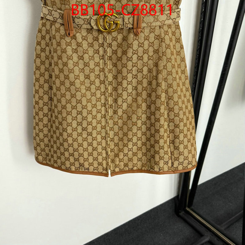 Clothing-Gucci 7 star ID: CZ8811 $: 105USD