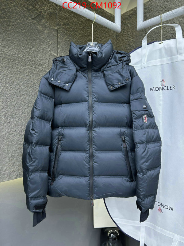 Down jacket Men-Moncler the most popular ID: CM1092 $: 219USD