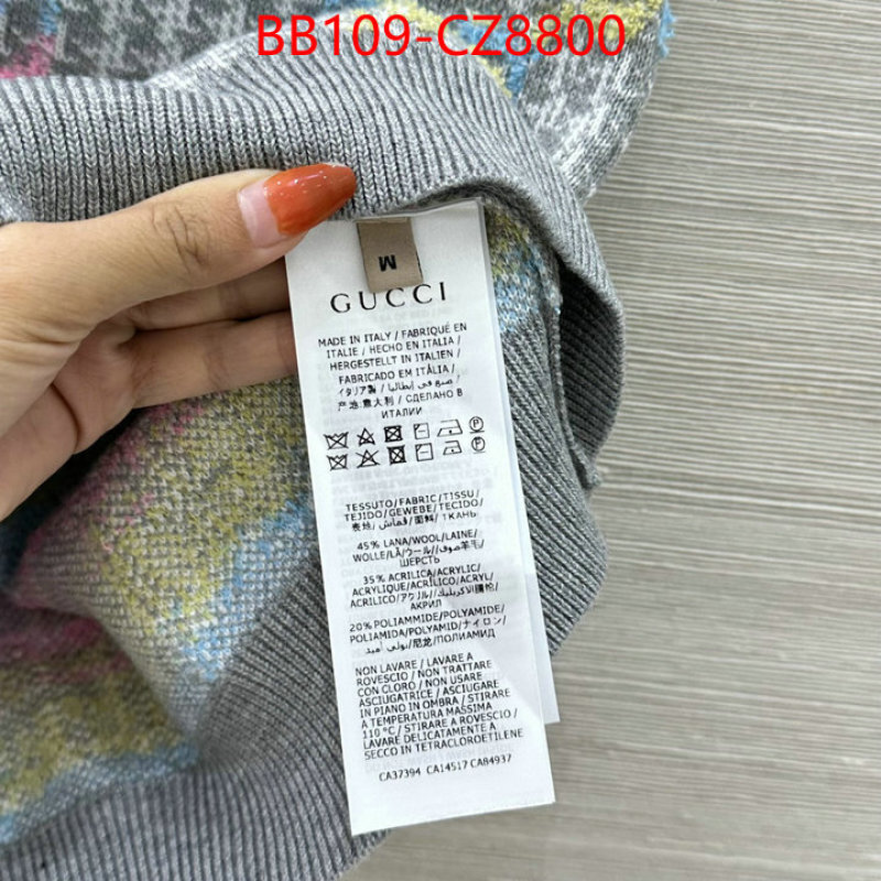 Clothing-Gucci 7 star ID: CZ8800 $: 109USD