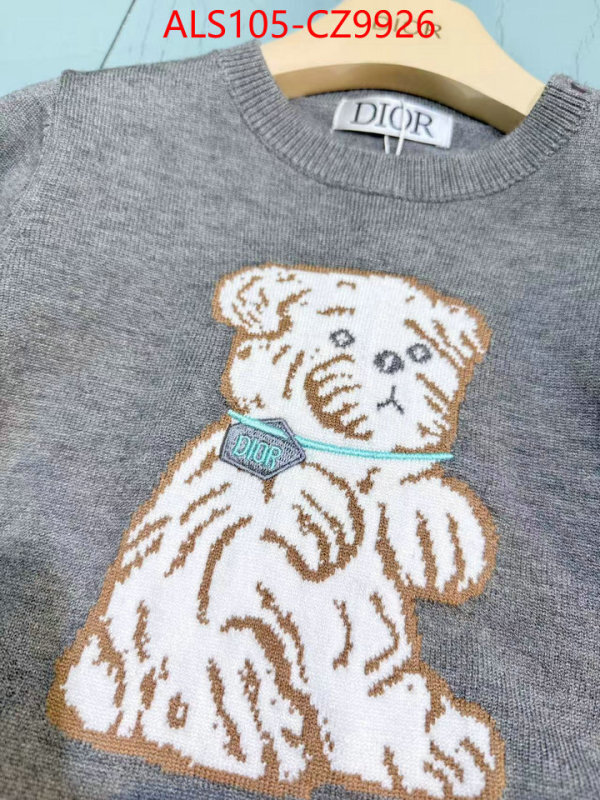 Kids clothing-Dior unsurpassed quality ID: CZ9926 $: 105USD