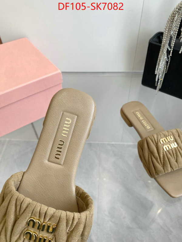 Women Shoes-Miu Miu replica 1:1 high quality ID: SK7082 $: 105USD