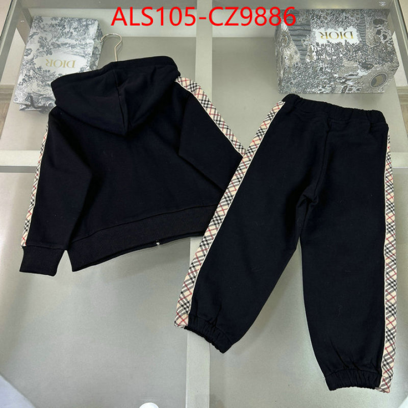 Kids clothing-Burberry how to find designer replica ID: CZ9886 $: 105USD