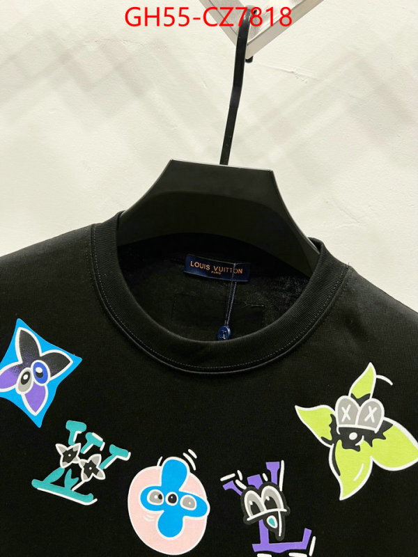 Clothing-LV aaaaa+ quality replica ID: CZ7818 $: 55USD