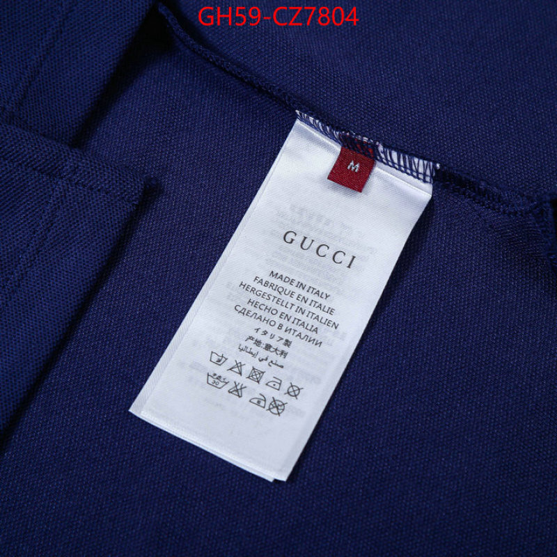Clothing-Gucci shop designer replica ID: CZ7804 $: 59USD