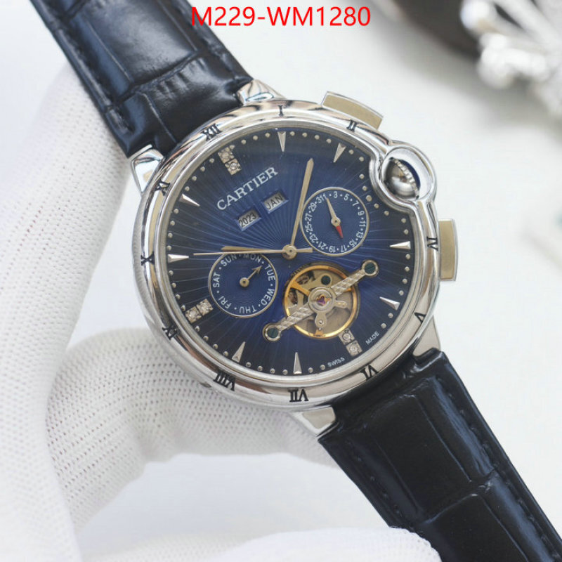 Watch(TOP)-Cartier designer high replica ID: WM1280 $: 229USD