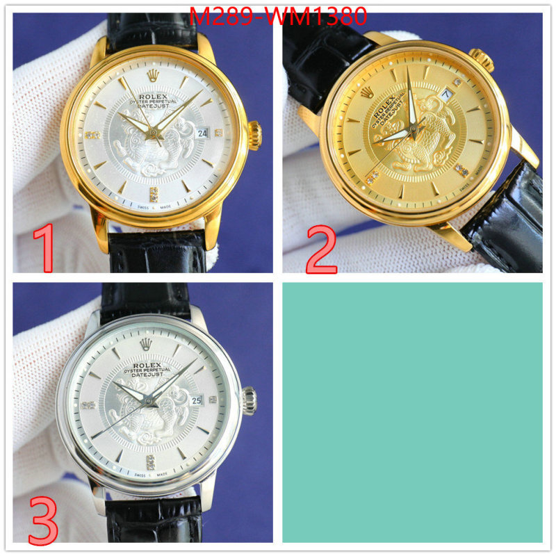 Watch(TOP)-Rolex replica 1:1 high quality ID: WM1380 $: 289USD