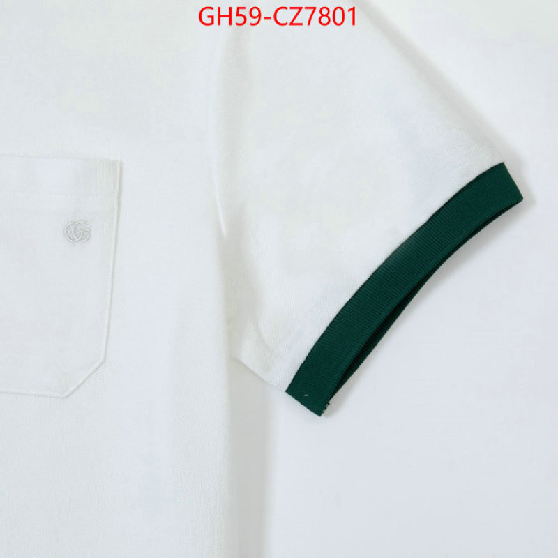 Clothing-Gucci high ID: CZ7801 $: 59USD