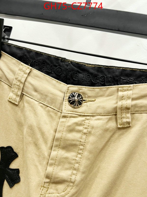 Clothing-Chrome Hearts what's the best place to buy replica ID: CZ7774 $: 75USD