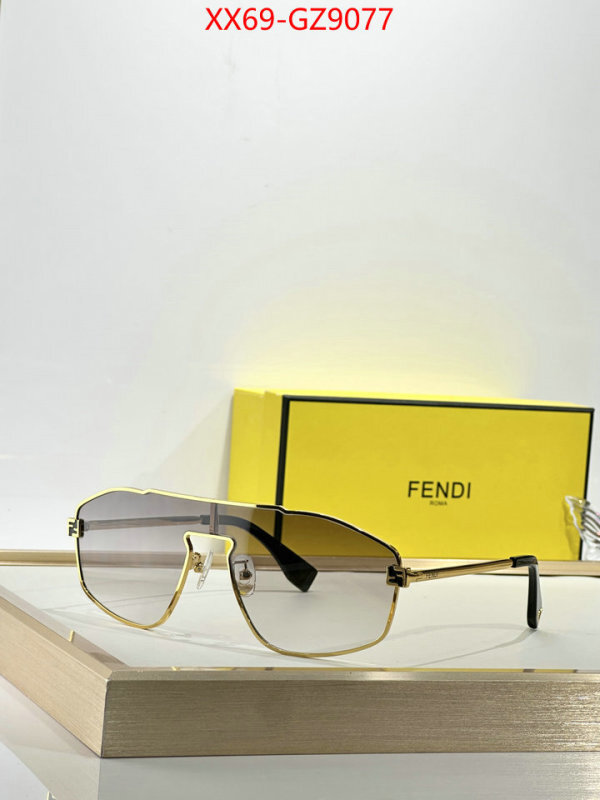 Glasses-Fendi high quality customize ID: GZ9077 $: 69USD