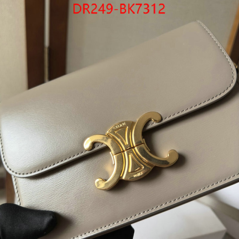 Celine Bags(TOP)-Triomphe Series cheap high quality replica ID: BK7312 $: 249USD,
