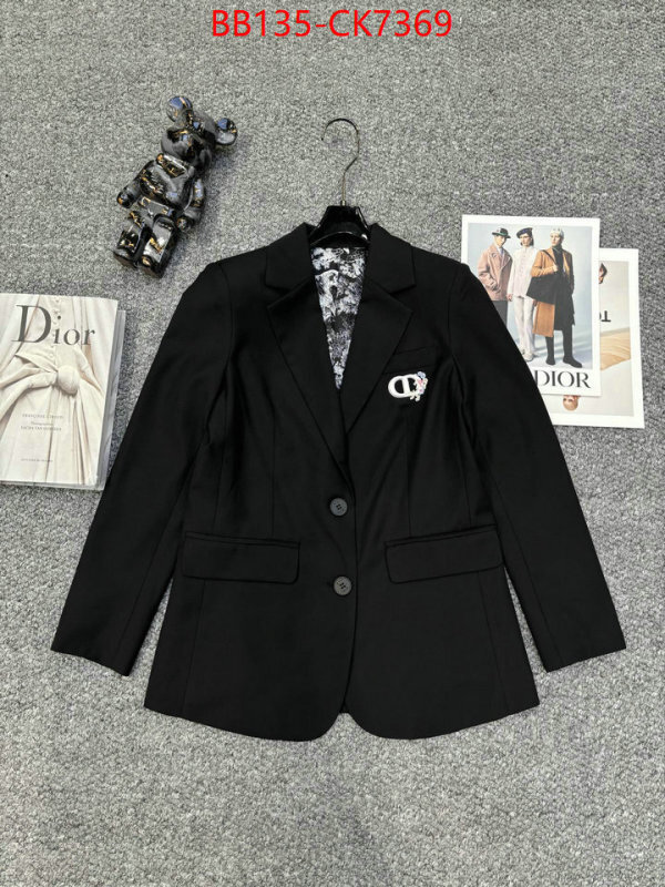 Clothing-Dior what best replica sellers ID: CK7369 $: 135USD