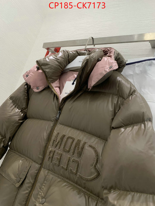 Down jacket Women-Moncler designer fake ID: CK7173 $: 185USD