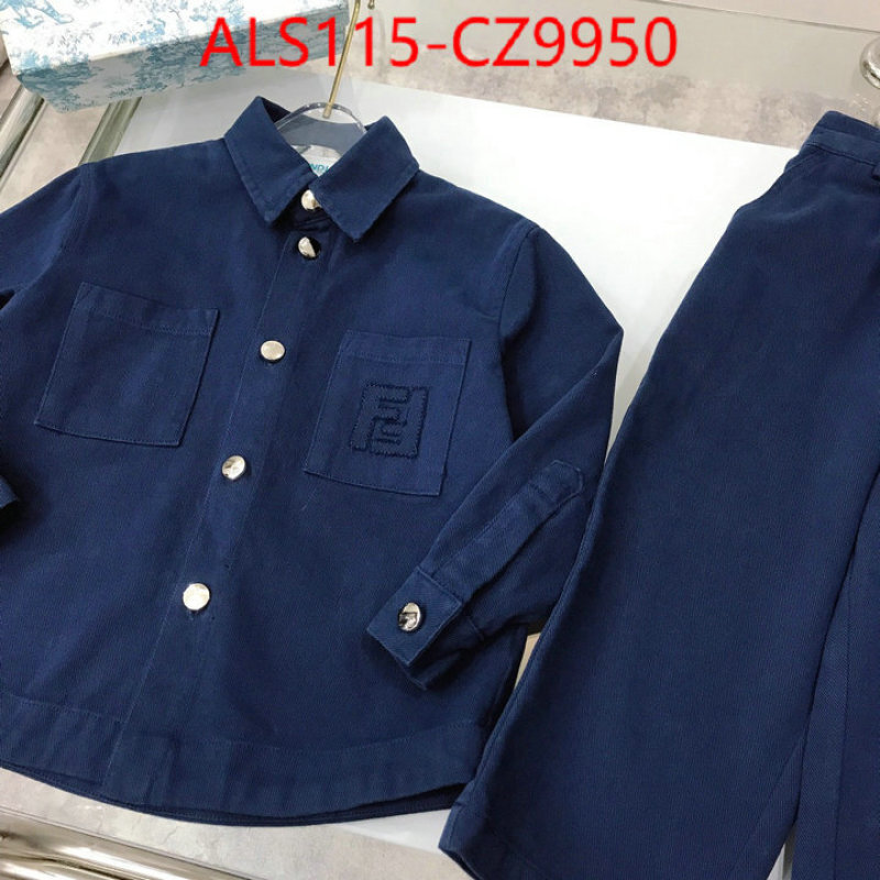 Kids clothing-Fendi where should i buy replica ID: CZ9950 $: 115USD