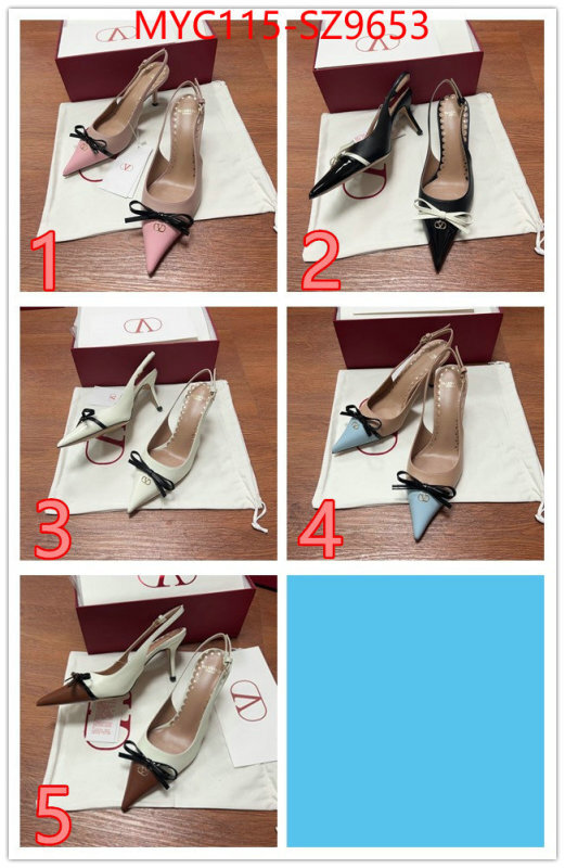 Women Shoes-Valentino wholesale sale ID: SZ9653 $: 115USD