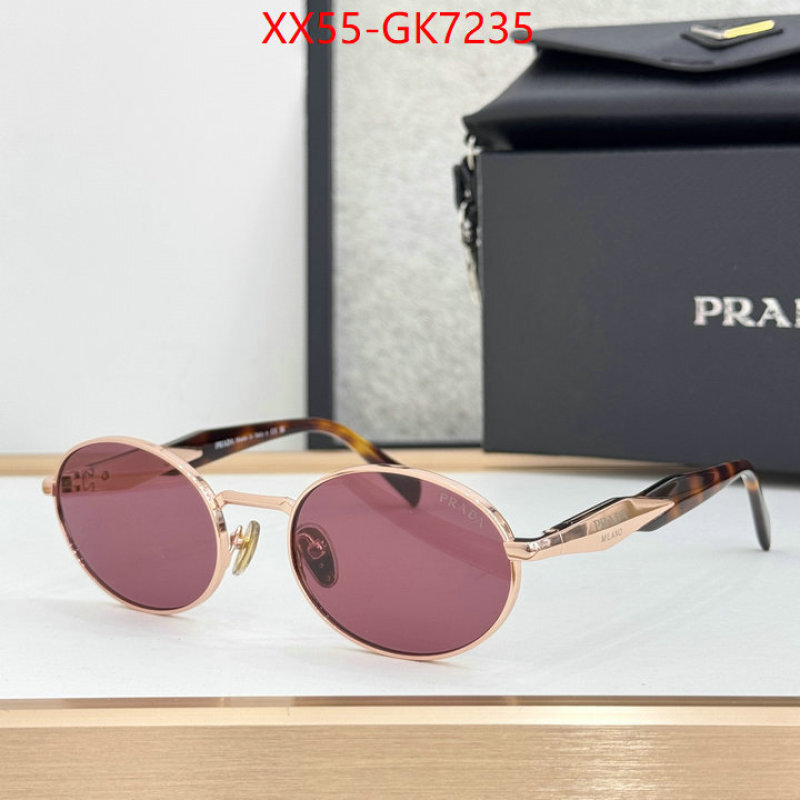 Glasses-Prada 2024 replica wholesale cheap sales online ID: GK7235 $: 55USD