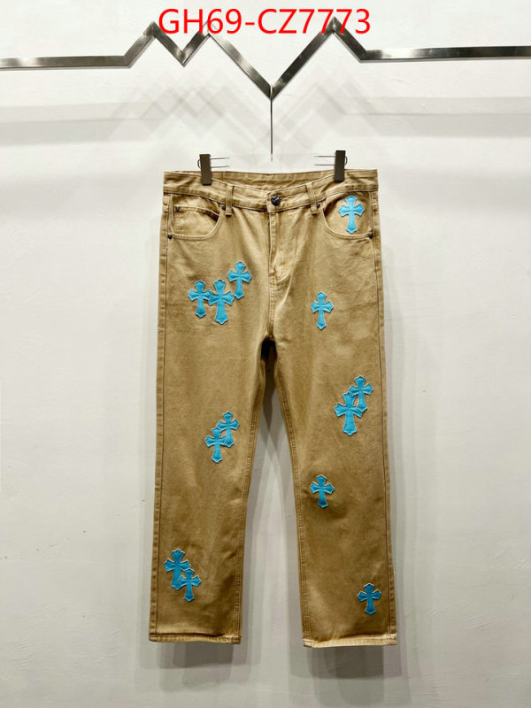 Clothing-Chrome Hearts buying replica ID: CZ7773 $: 69USD