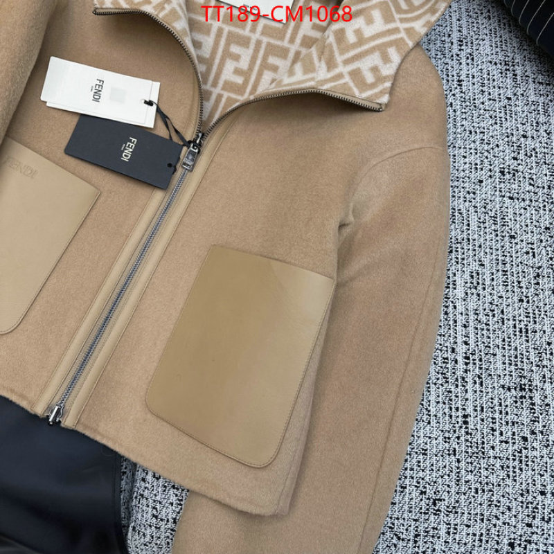 Down jacket Women-Fendi high quality ID: CM1068 $: 189USD