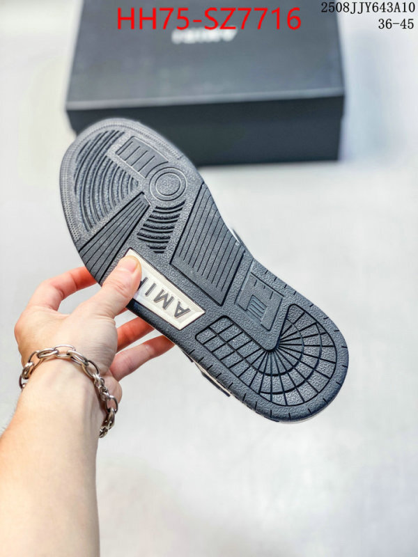 Men Shoes-AMIRI wholesale ID: SZ7716 $: 75USD