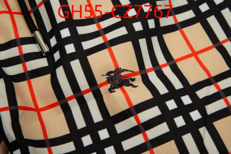 Clothing-Burberry replica ID: CZ7767 $: 55USD