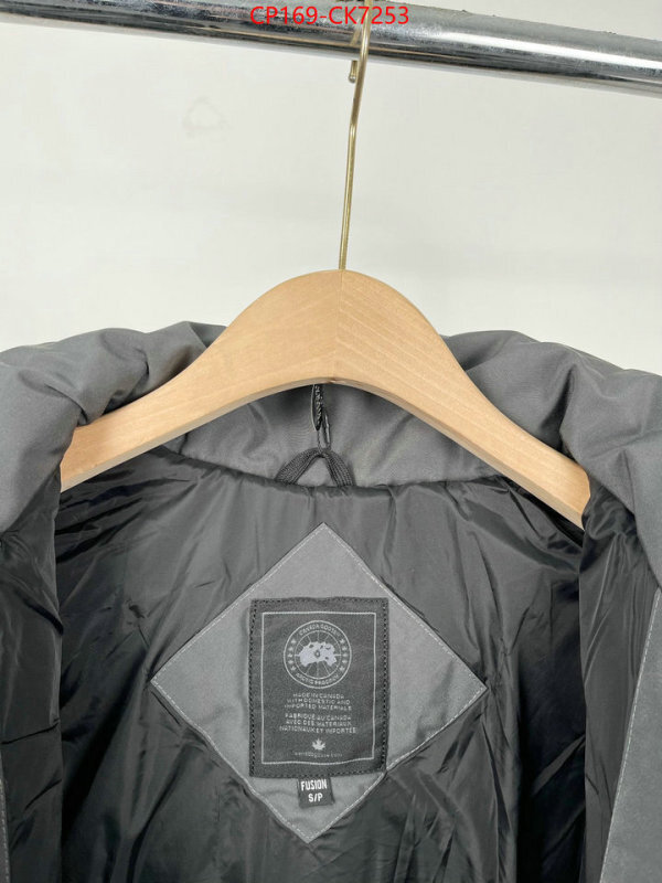 Down jacket Men-Canada Goose sell high quality ID: CK7253 $: 169USD