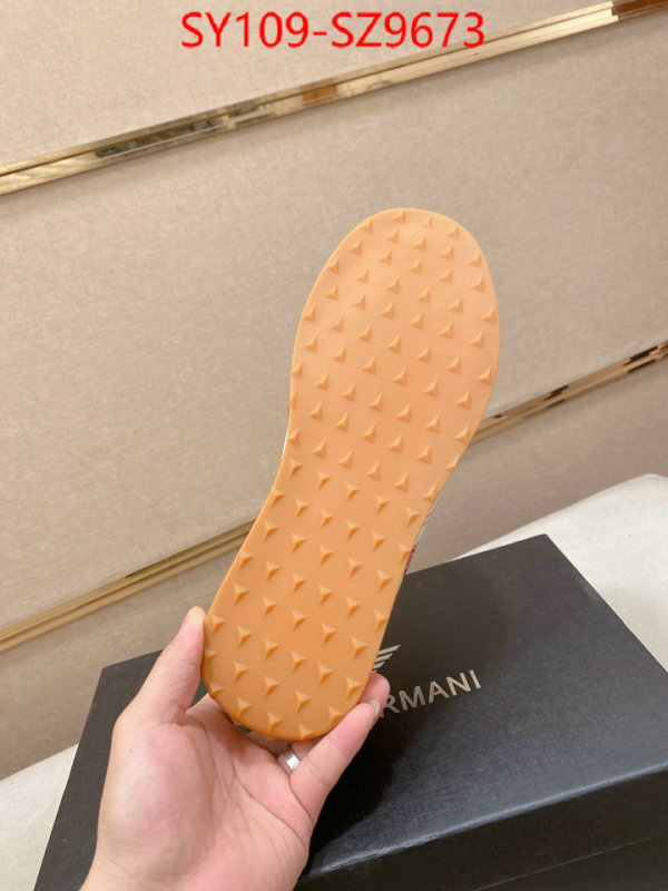 Men shoes-Armani top perfect fake ID: SZ9673 $: 109USD